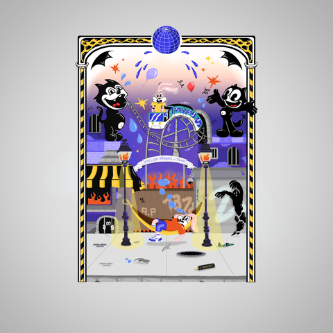 AP x Morgitsah - Tee "Chaotic"