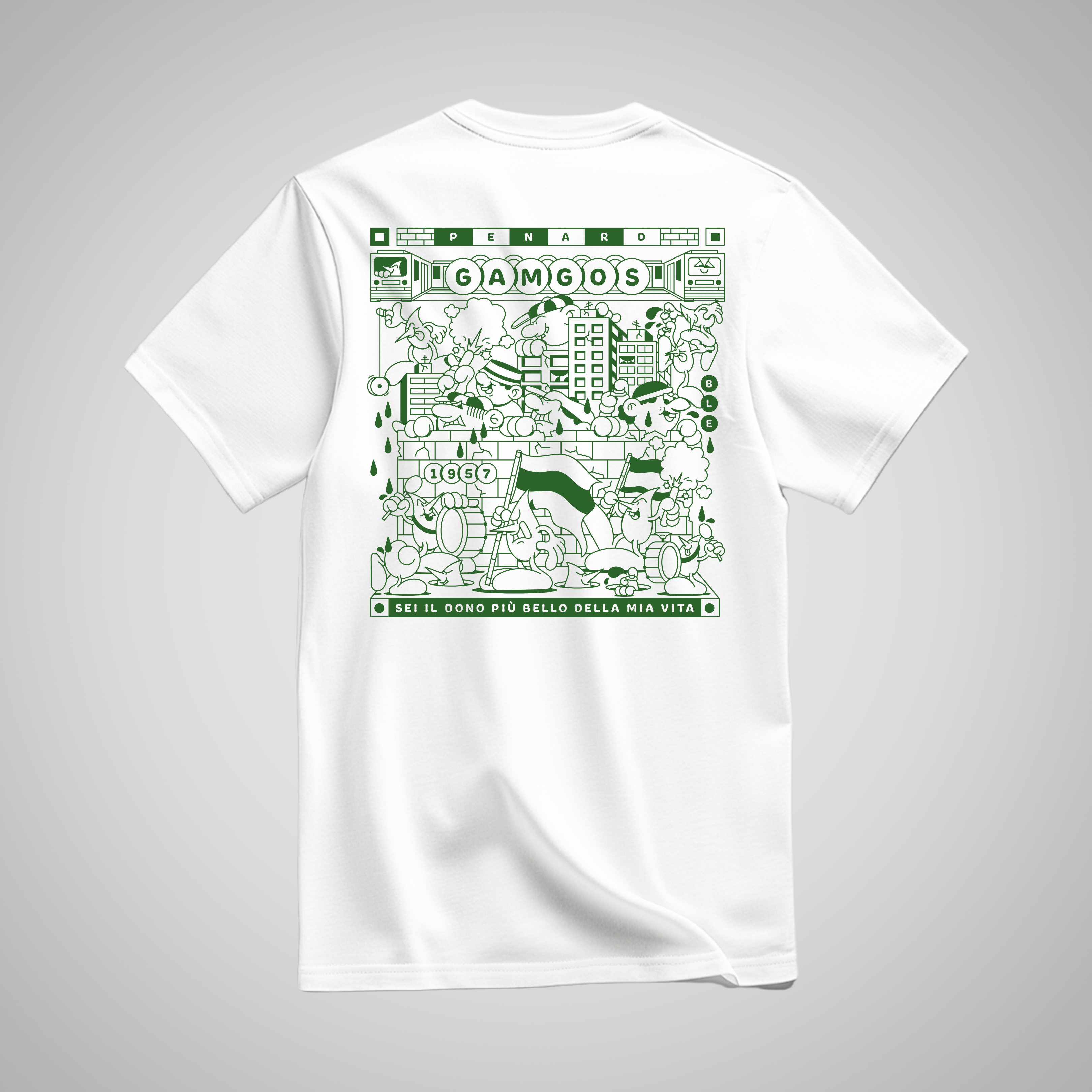 Da Matta  x Atelier Penard - Tee-shirt "Dono della vita"