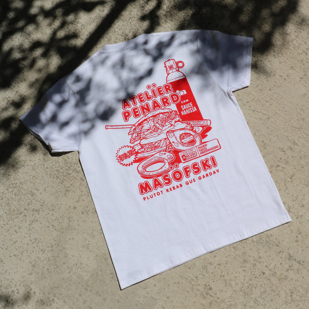 Masofski x Atelier Penard - Tee-shirt "Kebab gardav"