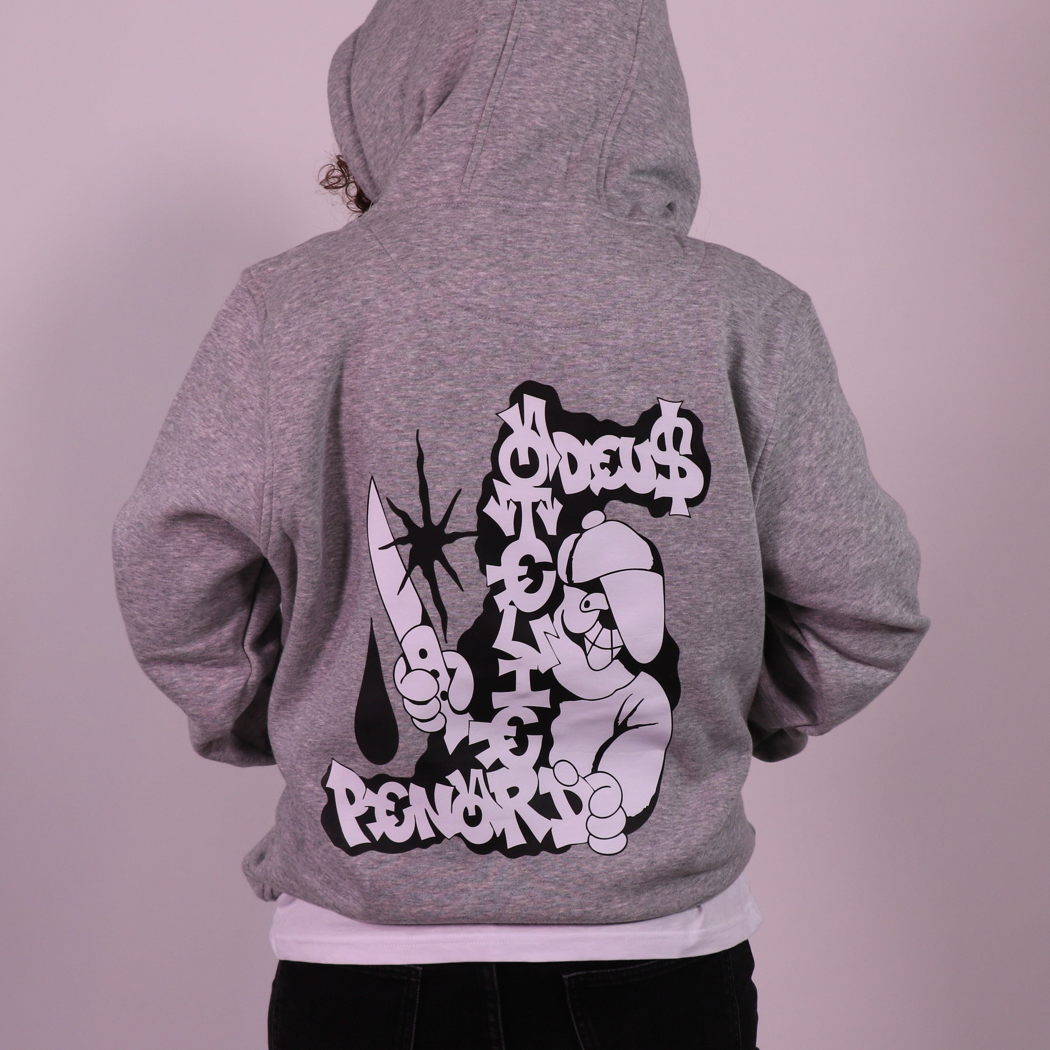 AP x Adeus - Hoodie "Knife"