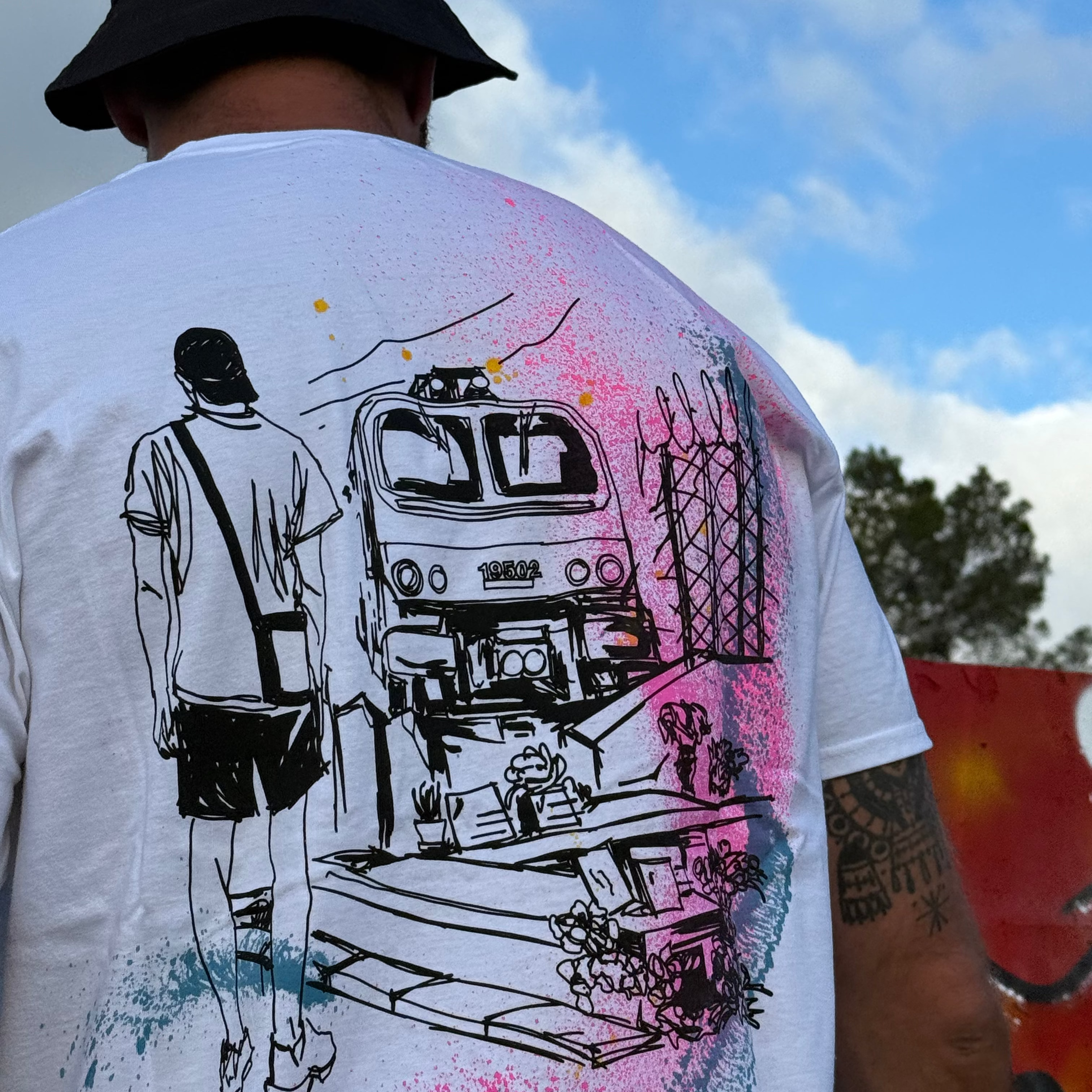 Atelier Penard x Krade - "Tu me manque" Tee