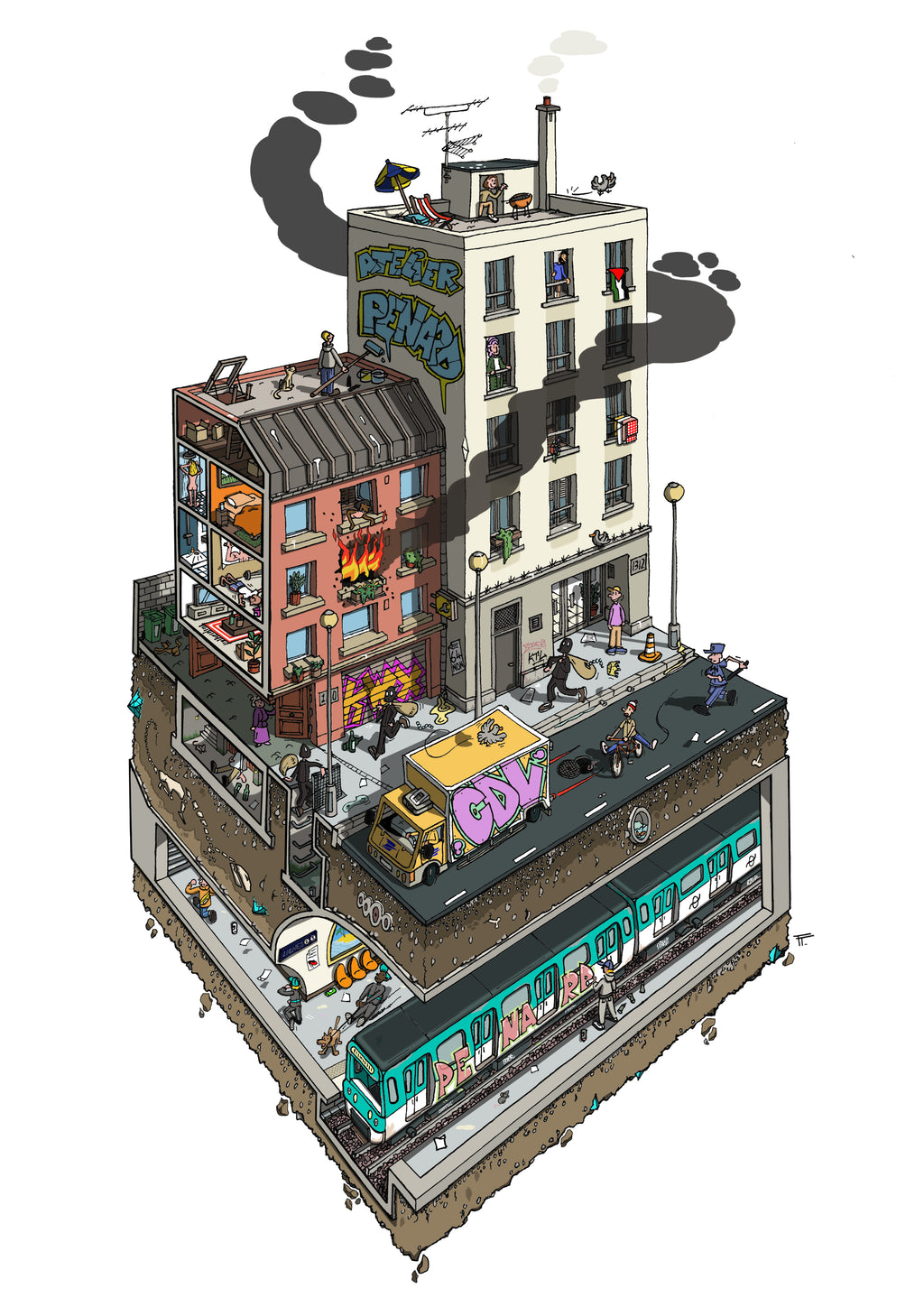 Tonio Timbre - Mille-feuille urbain