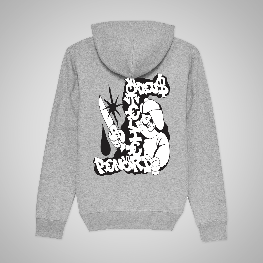 AP x Adeus - Hoodie "Knife"