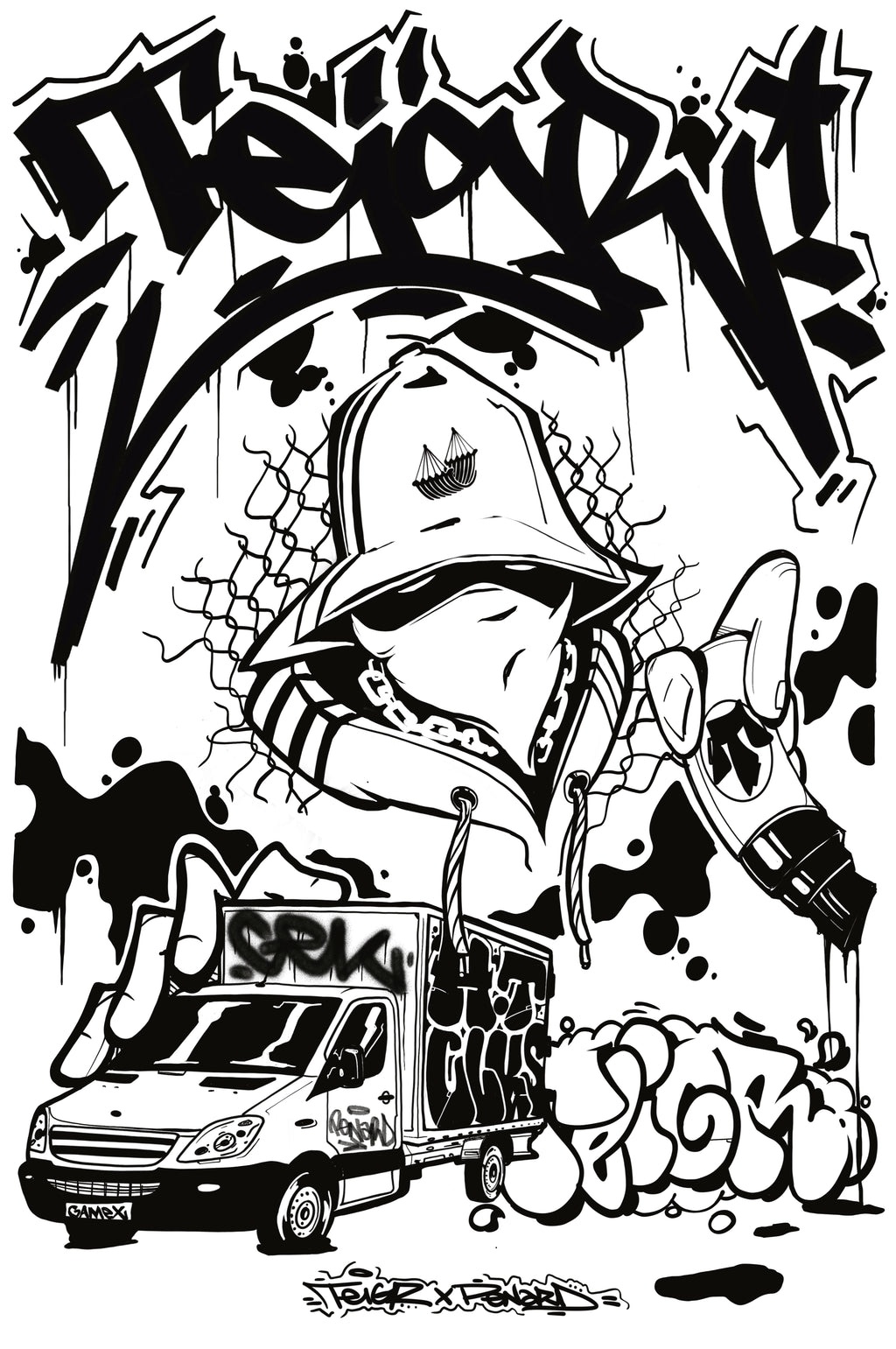 Teigr x Penard - Print